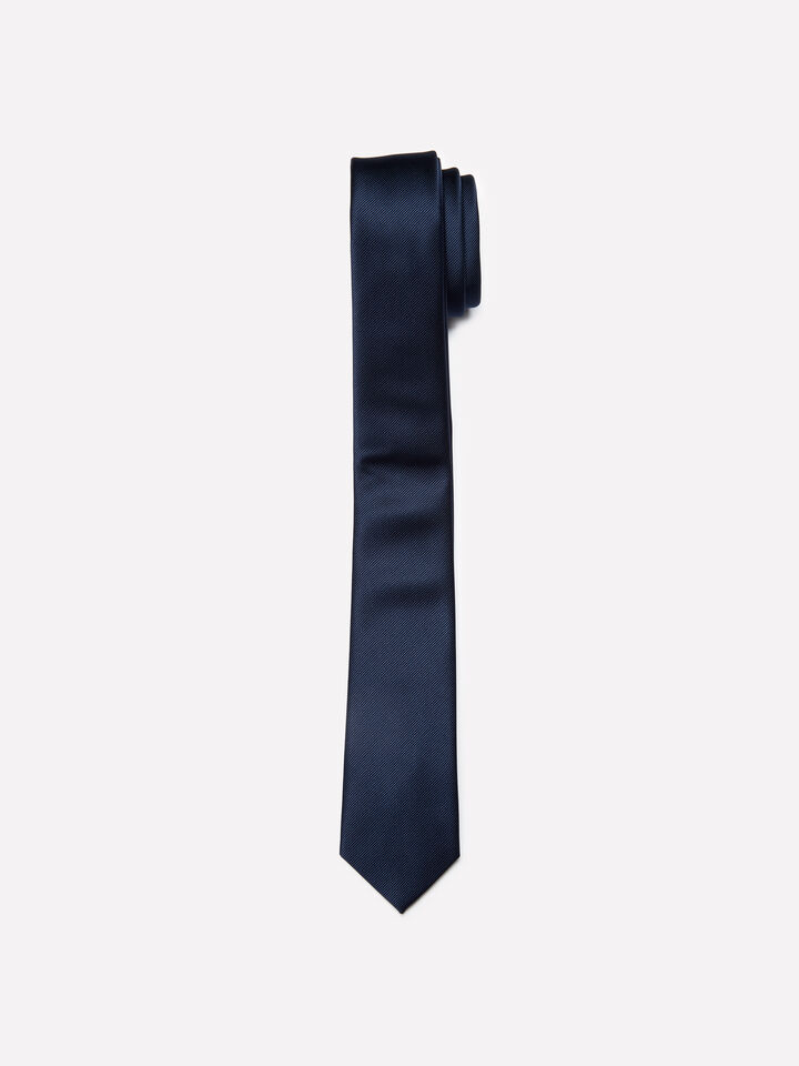 Blue tie - null - Dark Blue | Sisley image number 1